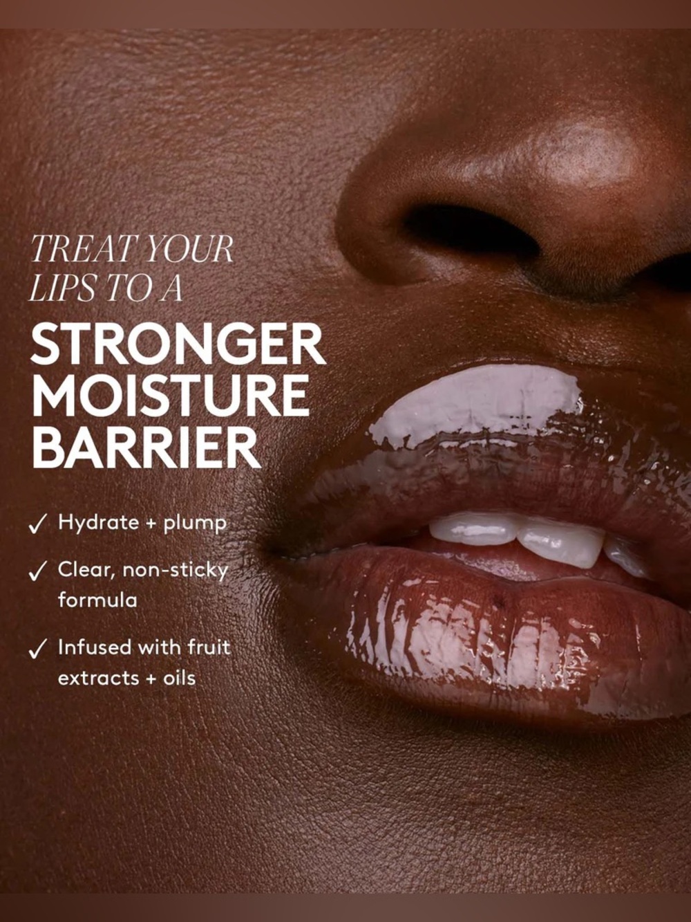 Fenty Treatz Hydrating + Strengthening Lip Oil in Cacao New without Box - Picture 2 of 10
